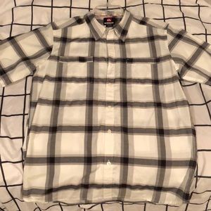 Quicksilver button up. men’s small.  Scarcely worn